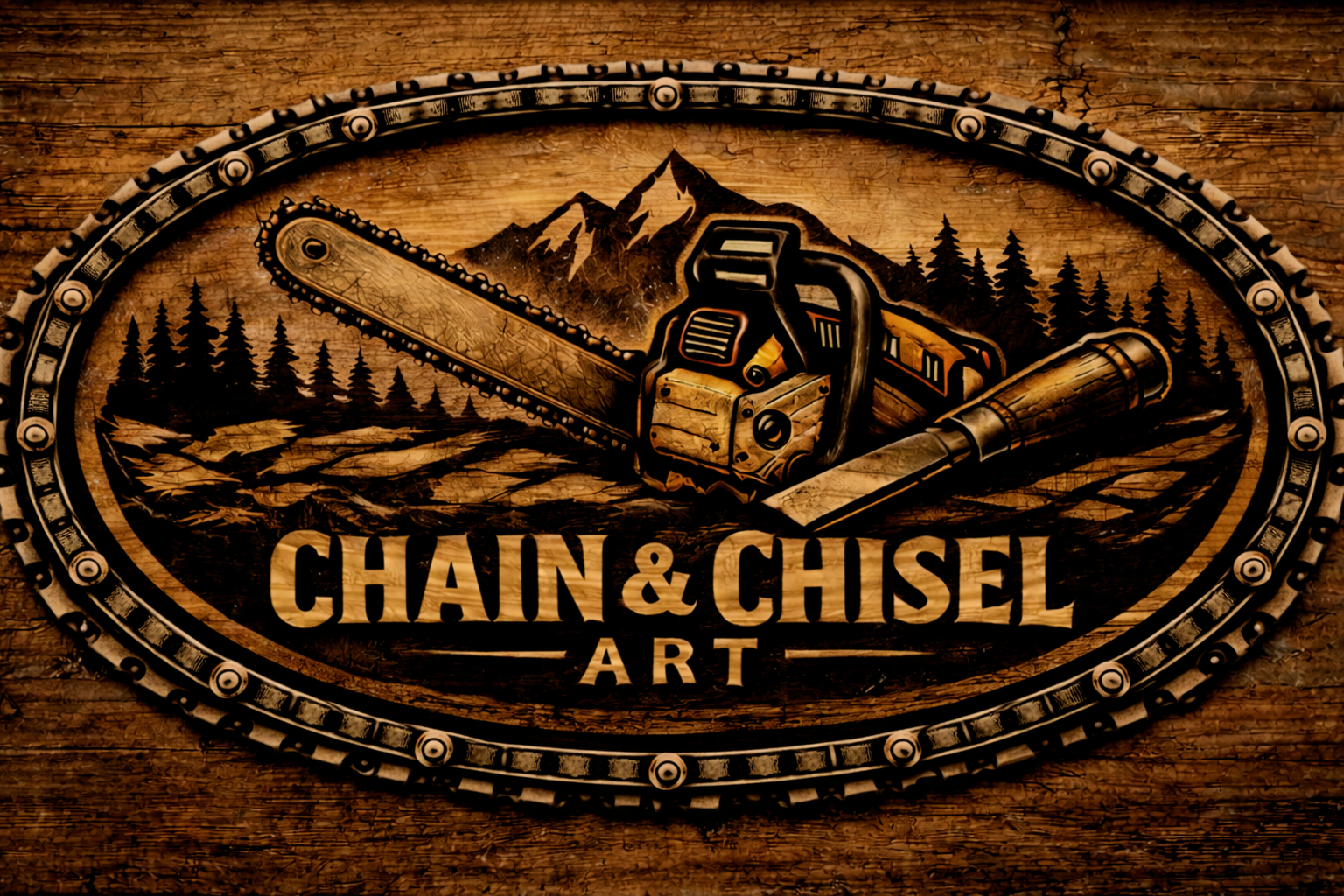 Chain & Chisel Logo